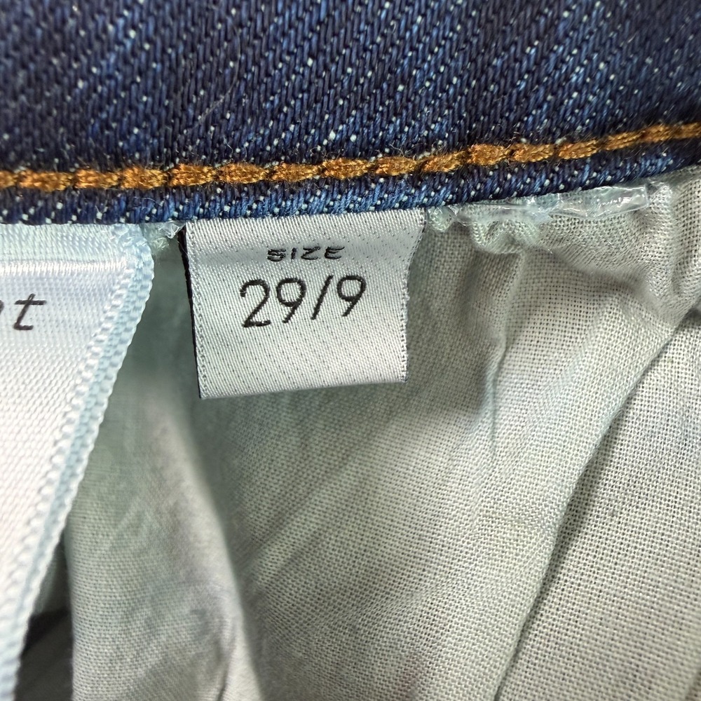 Lovervet by Vervet 90s Vintage Loose Wide Leg Jeans Sz 29/9 Dark Wash High Rise - Picture 8 of 10